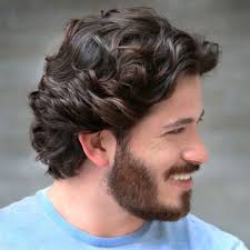 Layered haircut with side bang. 2 Ways To Style Men S Curly Hair That You Haven T Heard Of Yet Naturallycurly Com
