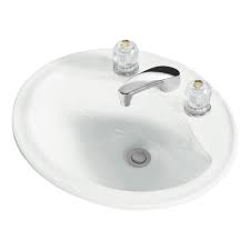 drop in bathroom sink in white 442008 0