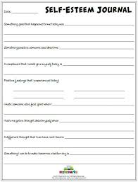 Self Esteem Journal F Self Esteem Worksheets Self Esteem Activities Self Esteem