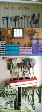If you are in this situation, consider building outside storage like in the picture above. Lovely Outdoor Gardening Tools Organization 12 Garden Tool Storage Racks You Can Easily Make Garden Tool Rack Garden Tool Organization Garden Tool Storage