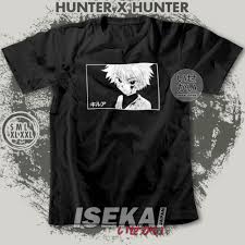 Add interesting content and earn coins. Kaos Killua Zoldyck Hxh Hunter X Hunter Anime Japanese Baju Distro Isekai Jepang Unisex S Xxl 5515 Shopee Indonesia