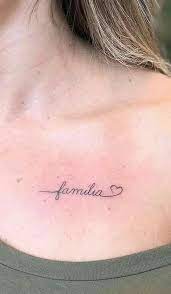 10 ideias de tatuagens femininas escritas crescendo aos poucos tatuagem familia tatuagem frases para tatuagem feminina