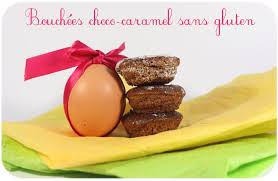 Voila Des Petites Bouchees Chocolat Au Lait Caramel Moelleuses A Souhait J Ai Utilise Le Nouveau Chocolat De Nestle Caramel Oeufs En Chocolat Sans Gluten