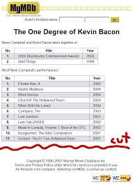 If your movie/shows isn't listed in our library, you can send your request here, we will try to make it available asap! Cse 190 M Homework 8 Kevin Bacon
