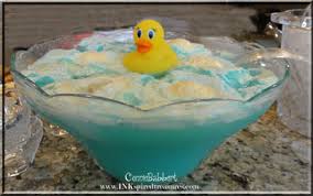 Blue party punch recipe great for a frozen party. Rubber Ducky Baby Shower Part 2 Inkspired Treasures