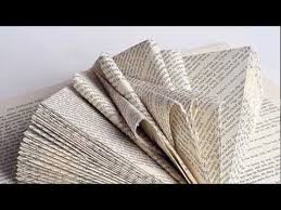 Introductory Book Sculpture Lesson Johwey Redington Book Art Tutorial Book Folding Book Art Sculptures