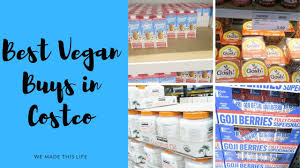 Food tech startup to enter. Best Vegan Buys In Costco Uk Youtube