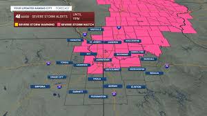 Severe thunderstorm watch 262 status message has not been issued. Severe Thunderstorm Watch Issued For Kansas City Metro