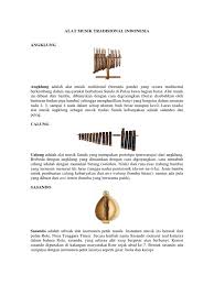 Sehingga alat musik ritmis dapat diartikan menjadi suatu alat musik yang memiliki ritme atau irama seperti dentuman, tepukan, kicrikan dan lain sebagainya. Alat Musik Tradisional Indonesia