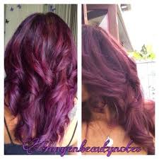 While you may be used to seeing ombré hair paired with long, flowing strands, this coloring technique doesn't have to be left to those with long locks! How To Diy Purple Ombre Hair With Manic Panic Purple Haze Hair Color Purple Purple Ombre Hair Purple Hair