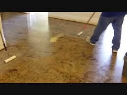 how to sn concrete floors