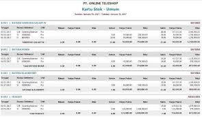 Nah, intensitas keluar masuk barang pada perusahaan ini biasanya akan sangat tinggi mengingat penjualan dan pembelian barang lah yang jadi aktivitas utamanya. Laporan Keluar Masuk Barang Zahir Accounting Blog