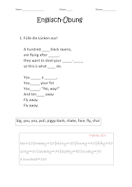 Die zeit zum lernen wird kürzer und die ansprüche werden höher. Englisch Ubung Unterrichtsmaterial Im Fach Englisch Englisch Ubungen Englisch Englisch Lernen