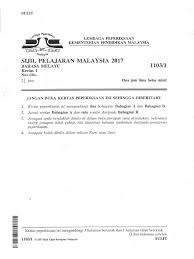 Contoh soalan dan skema sejarah kertas 3 spm smk pahi via smkpahikk.blogspot.com. Spm 2017 Sebenar Bahasa Melayu Kertas 1