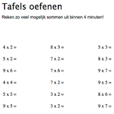 werkblad met tafels breuken en rekensommen breuken tafels oefenen werkbladen