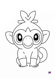 Que tu cherches un coloriage de pikachu ou un coloriage de la team rocket. Coloriage Pokemon A Imprimer Ouistempo