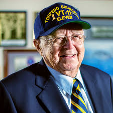 We are sad to report that AOM3c Robert C. "Bob" Fitz, WWII Veteran of  Torpedo Squadron Eleven (VT-11) passed away