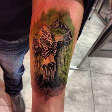 Tattoo Based On Metal Gear Solid Psycho Mantis Tattoo Made By Jannes Jaupis Ink Suite Tattoo Parlor In Kos Town Greece Tattoos Tattoo Parlor Body Mods