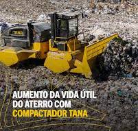 Máquina Solo | O Compactador para Aterro Sanitário TANA é ...