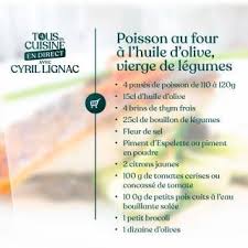 Les Recettes De L Emission Tous En Cuisine De Cyril Lignac Poisson Au Four Recette Cyril Lignac
