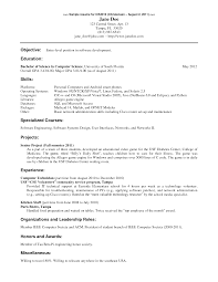 There's a lot of misinformation about how to write a good computer science resume objective. Computer Science Resume Sample