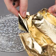 Anleitung Gestalten Mit Blattgold Imitat Ideen Mit Herz