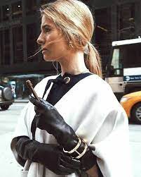 Heels Boots Gloves Leather Gloves Women Leather Gloves Elegant Gloves