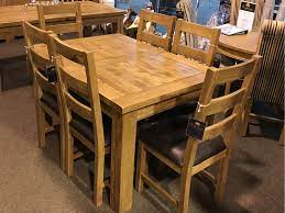 Gate legged dining tables have been around for a long time now, and they still provide a good answer for small homes that lack an area in which to set the traditional way to extend a formal dining table is to insert extra 'leaves', or segments, that are inserted once the two opposite ends of the dining. Rustic Oak Dining Table With 6 Chairs Is Part Of The Loxley Oak Range
