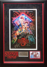 Check spelling or type a new query. Stranger Things Cast Signed Poster Antiquities Of Nevada