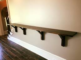 The floating bar table has room for 4 bottles or glasses. Custom Floating Bar Ledge 9 Emston S Woodworking Llc Facebook