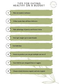If you're on the lookout for foods that can help lower your risk. 8 Tips To Eating Healthy On A Budget Onebalancedlife Com