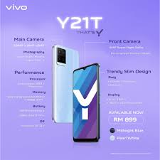 New vivo Y21T now available for ...
