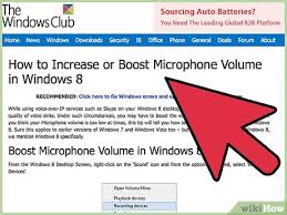 The audio quality is surprisingly good. How To Set Up A Mic In Windows 8 12 Steps With Pictures