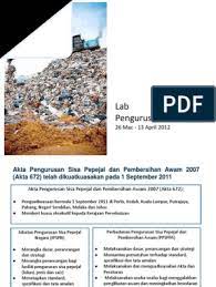 Perbadanan pengurusan sisa pepejal dan pembersihan awam, kuantana, pahanga, malaizija — atrašanās vietu kartē, telefons, atsauksmes. Lab Sisa Pepejal Pdf