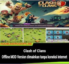 Free mod alone shooter : Clash Of Clans No Internet Connection Offline Version Mod Apk Game Mobile Now