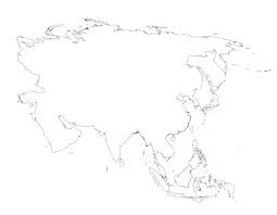 Located primarily in the eastern and northern hemispheres, the asian continent covers 8.6% of the earth's total surface area. Blank Map Of Asia Tim S Printables