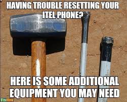 First of all shut your phone down ,then hold the power button and volume down button at the same time hold it for 10 seconds than leave the buttons a menu will appear with some options choose the factory option from that menu and leave your phone for 5 to 10 minutes it will resta. How Do I Factory Reset The Itel 1400 Phone Visihow
