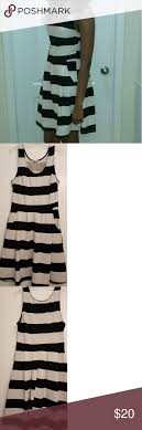 Black And White Striped Dress White Striped Dress Striped Dress Clothes Design