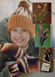 Odds and Ends to Knit and Crochet 1970s Knitwear Book Golf Club Mitts Cover  Purse Slippers Ski Unique Vintage Patterns PDF Instant Download