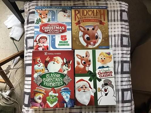 Rankin/Bass Christmas collection with duplicates