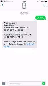 Tiga cara mengecek pulsa telkomsel / simpati terbaru lewat ussd, website maupun aplikasi mytelkomsel. Cara Cek Kuota Internet Telkomsel Flash Terbaru 2017