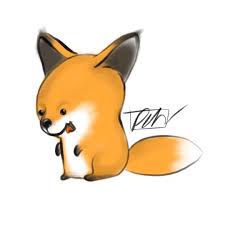 Little Fox Cute Pictoftheday Digitaldrawing Lol Art Doodle Instaart Haha Illustration Drawing Fox Funny Cute Illustration Illustration Art