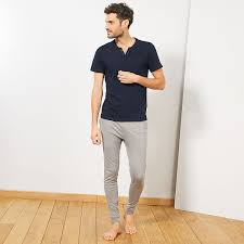 Shop kiabi buy 2 get 1 free promotion on all sale items. Pyjama Uni Manches Courtes Homme Kiabi 15 00