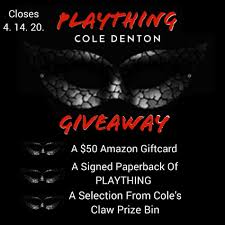Share young playthings with your friends and start a discussion on facebook or twitter! Plaything By Cole Denton Release Blitz Nixreadsromance