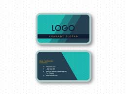 Avery clean edge business cards matte 2 x 3 12 90 cards (28878) avery 8371 business cards. Free Vector Rounded Corner Business Card With A Modern Design