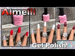 aimeili gel polishes review swatches youtube