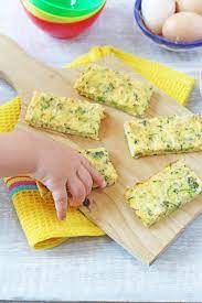 Broccoli Cheese Frittata Fingers My Fussy Eater Easy Kids Recipes Recipe Baby Food Recipes Weaning Recipes Food