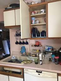 1980, formica/oak custom cabinets