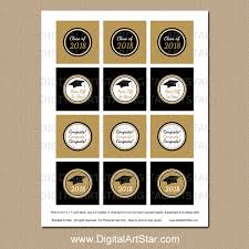Black And Gold Cupcake Toppers Formal Graduation Cupcake Toppers Printable Black And Gold Graduation Cupcake Toppers Cupcake Toppers Printable Graduation Party Decor
