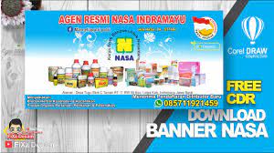 Jual spanduk banner kios toko warung 280 kota bekasi. Template Banner Nasa Format Cdr Coreldraw Gratis Download Youtube